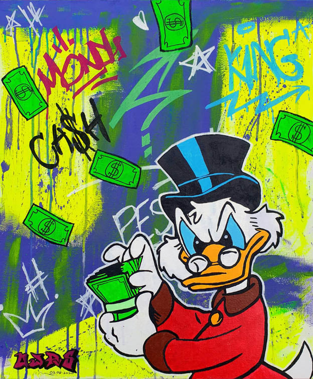 Rich and Angry Uncle Scrooge