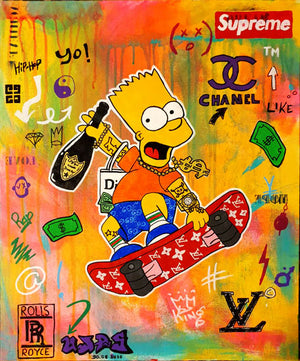 Simpsons Luxury Skateboard