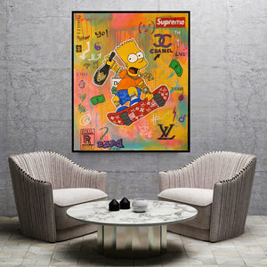 Simpsons Luxury Skateboard