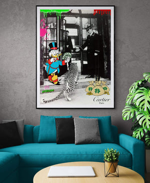 Uncle Scrooge Shops in Cartier