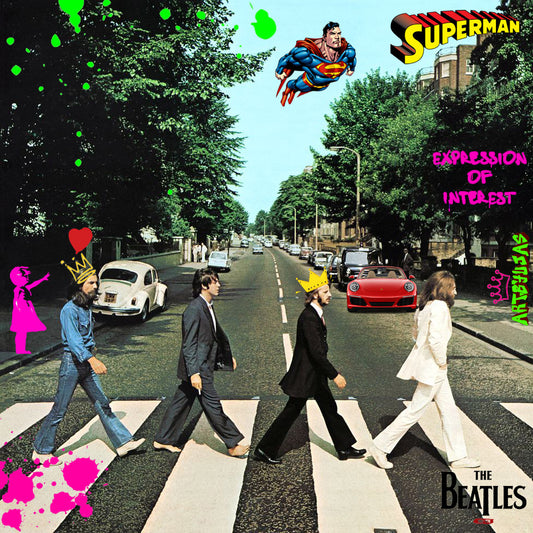 Beatles in 21st Century at Abbey Road - Coloured
